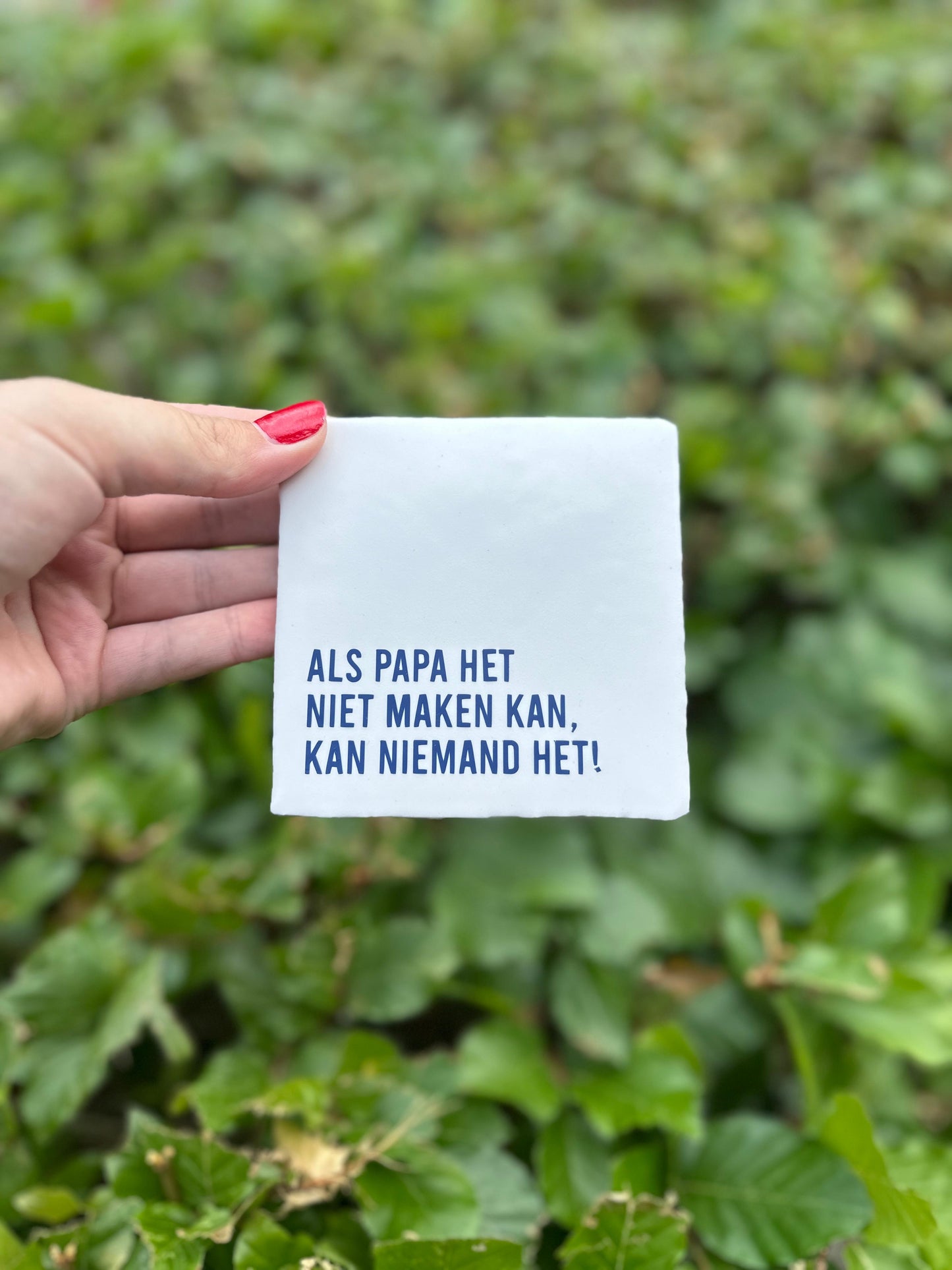 Vaderdag tegel!