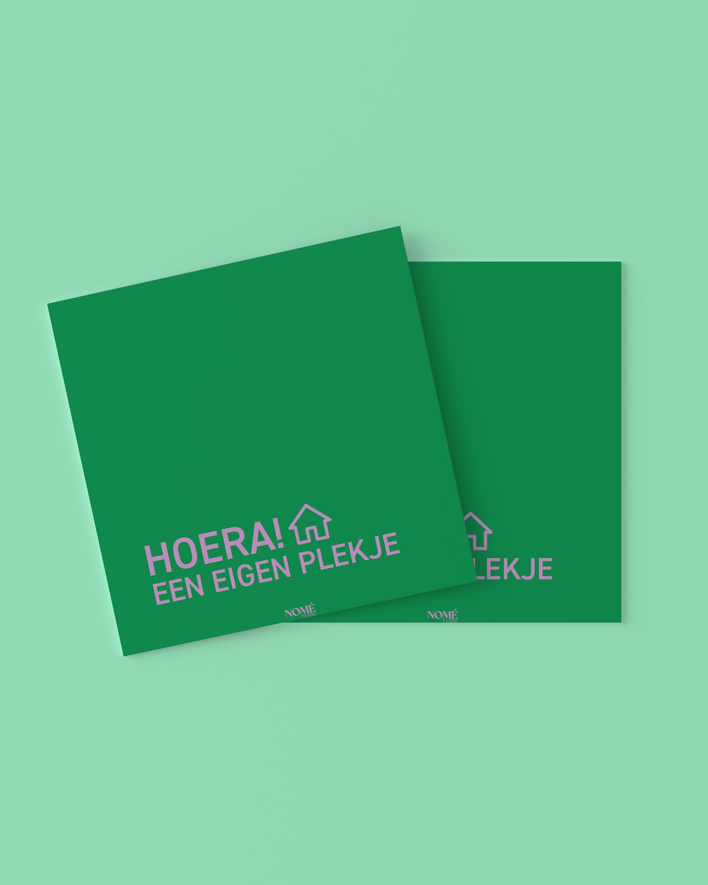 Hoera! Een eigen plekje (kaart)