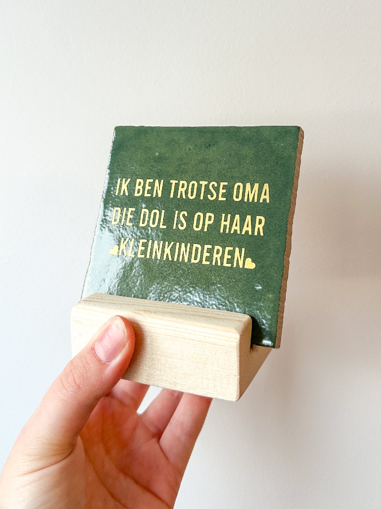 Eigen tegel?