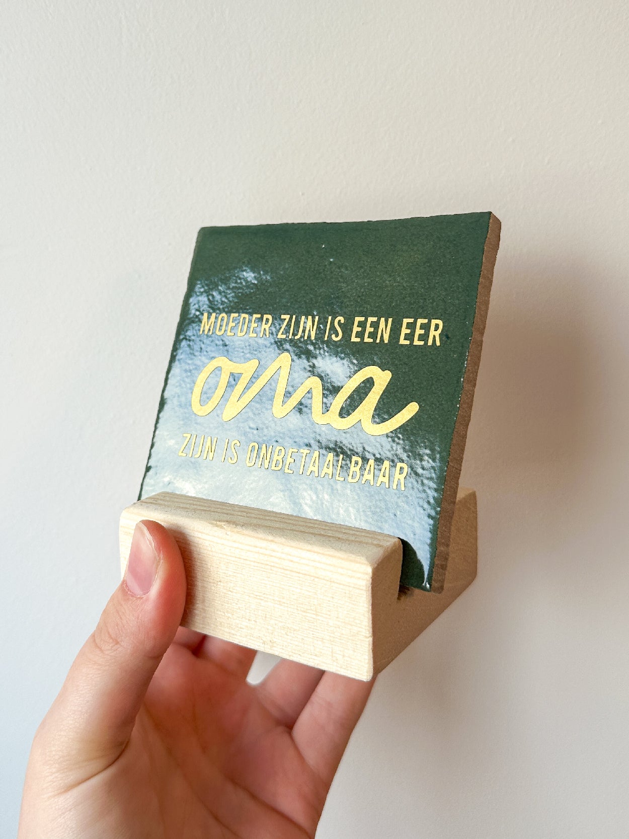 Eigen tegel?