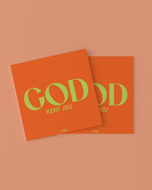 God kent jou (kaart)