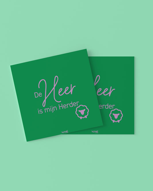 De Heer is mijn Herder (kaart)